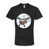 Unisex Poly-Rich V-Neck T-Shirt Thumbnail