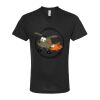 Unisex Poly-Rich V-Neck T-Shirt Thumbnail