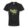 Unisex Poly-Rich V-Neck T-Shirt Thumbnail