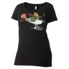 Women's Poly-Rich Scoop Neck T-Shirt Thumbnail