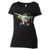 Women's Poly-Rich Scoop Neck T-Shirt Thumbnail