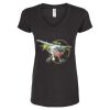 Women's Poly-Rich V-Neck T-Shirt Thumbnail